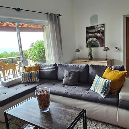 Villa Splendide De Reve Climatisee Avec Vue & Montagne Et Sa Piscine Chauffee Olmeto (Corsica)